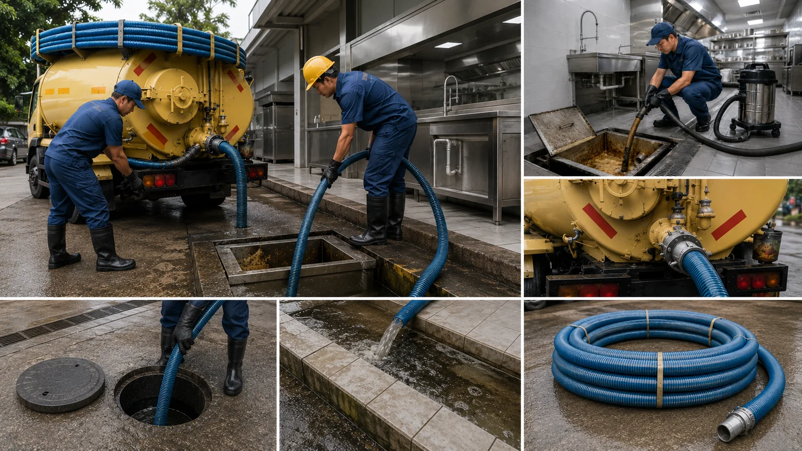 Jasa grease trap dan sedot lemak dapur usaha area Jabodetabek CV Karya Utama Solusi