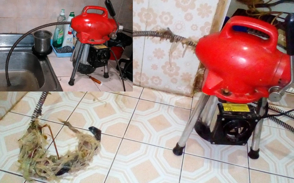 Penanganan saluran mampet oleh CV Karya Utama Solusi