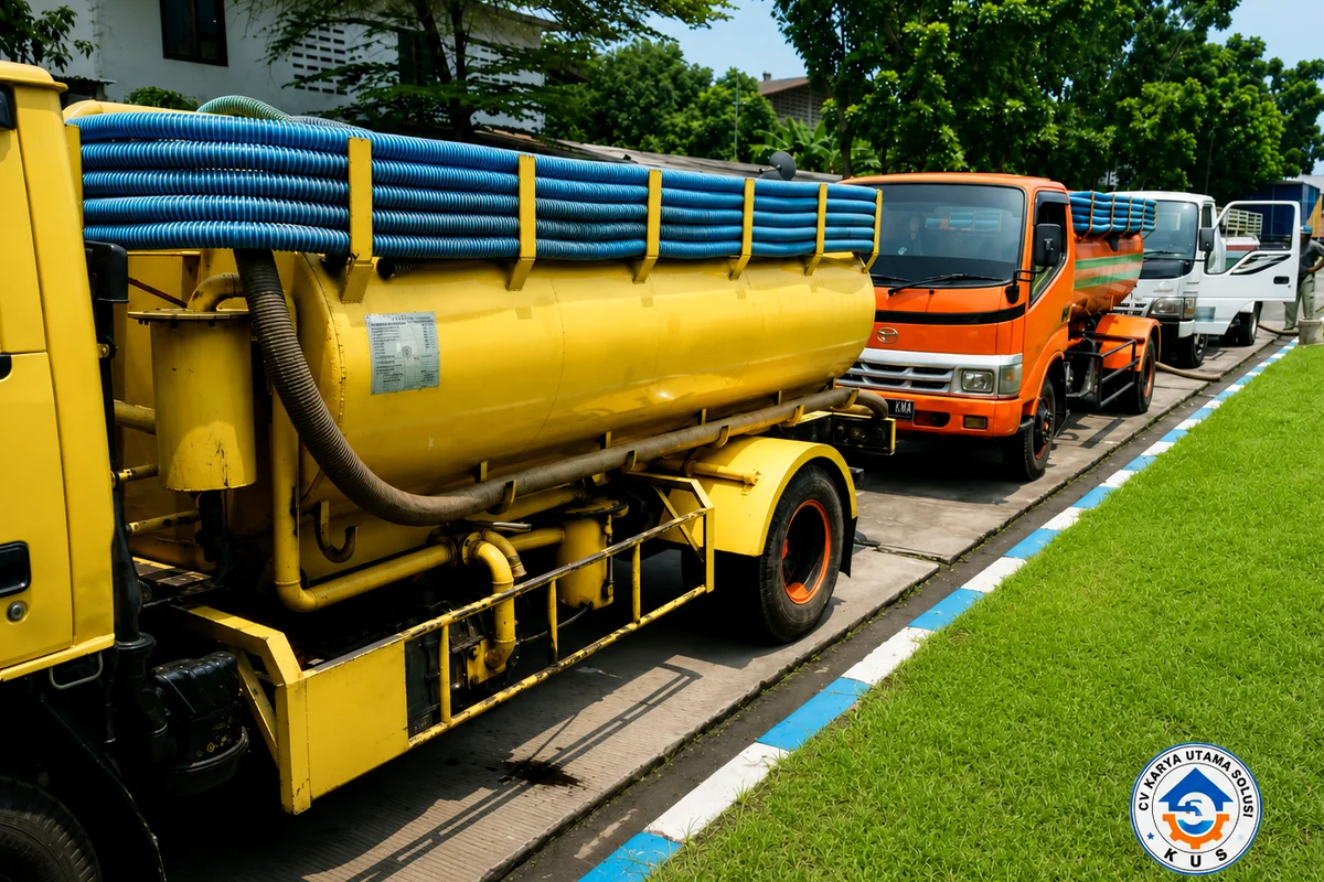 Armada jasa sedot WC Depok CV Karya Utama Solusi